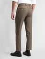 Arrow Regular Fit Solid Trousers