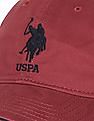 U.S. Polo Assn. Red Brand Embroidered Panelled Cap