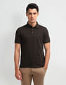Arrow Horizontal Stripe Cotton Polo Shirt