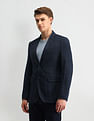 Arrow Zero Calorie Slim Fit Herringbone Blazer