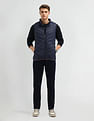 Arrow Sport Solid Regular Fit Reversible Packable Jacket