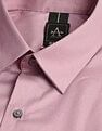 Arrow Newyork Textured Manhattan Slim Fit Shirt