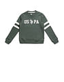 U.S. Polo Assn. Kids Boys Brand Printed Regular Fit Sweatshirt
