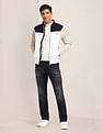 U.S. Polo Assn. Colour Blocked Regular Fit Jacket