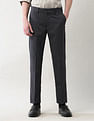 Arrow Newyork Mid Rise Regular Fit Autoflex Trousers