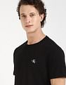 Calvin Klein Jeans Mens Regular Fit Solid T-Shirt
