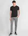 Flying Machine Mid Rise Slim Tapered Trousers