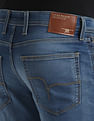 Flying Machine Mid Rise Freddie Slim Straight Jeans