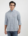 Tommy Hilfiger Flex Poplin Tartan Checked Shirt