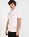 Tommy Hilfiger Solid Slim-Fit Cotton Polo Shirt