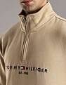 Tommy Hilfiger Embroidered Logo Regular-Fit Cotton Sweatshirt