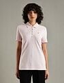 Tommy Hilfiger Solid Regular-Fit Cotton Polo Shirt