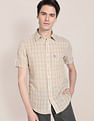 U.S. Polo Assn. Outdoor Check Linen Cotton Shirt