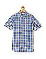 U.S. Polo Assn. Kids Boys Regular Fit Check Shirt