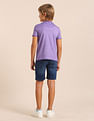 U.S. Polo Assn. Kids Boys Brand Printed Regular Fit T-Shirt