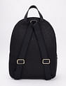Tommy Hilfiger Logo Black Polyester Backpack