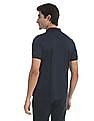 U.S. Polo Assn. Blue Mercerized Cotton Polo Shirt