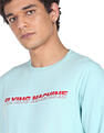 Flying Machine Crew Neck Brand Print Sweatshirt