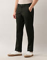 Arrow Sport Mid Rise Slim Fit Trousers