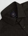 Arrow Patterned Check Dobby Shirt