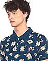 U.S. Polo Assn. Cotton Floral Print Polo Shirt