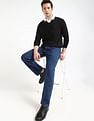Tommy Hilfiger Solid Regular-Fit Cotton Sweater