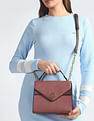U.S. Polo Assn. Women Colour Block Monogram Sling Bag