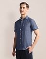 U.S. Polo Assn. Heathered Linen Blend Shirt