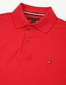 Tommy Hilfiger Solid Regular-Fit Cotton Polo Shirt