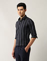 Arrow Newyork Vertical Striped Manhattan Slim Fit Shirt
