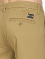 Flying Machine Mid Rise Solid Trousers