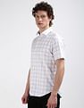 Calvin Klein Windowpane Check Twill Shirt