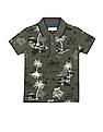 U.S. Polo Assn. Kids Boys Tipped Collar Printed Polo Shirt