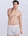 Calvin Klein Underwear Low Rise Solid Blue Trunks