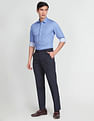 Arrow Cutaway Collar 3D Geometric Formal Shirt