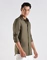 Calvin Klein Jeans Solid Slim Fit Viscose Shirt