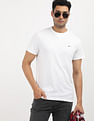 Tommy Hilfiger Slim Fit Solid Cotton T-Shirt