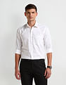 Arrow Manhattan Slim Windowpane Checked Shirt