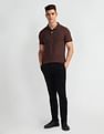 U.S. Polo Assn. Denim Co. Brand Print Pique Polo Shirt