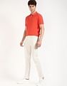 Tommy Hilfiger Solid Slim-Fit Cotton Polo Shirt