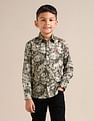 U.S. Polo Assn. Kids Boys Regular Fit Floral Boys Shirt
