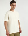 Calvin Klein Jeans Solid Relaxed-Fit Cotton T Shirt