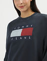 Tommy Hilfiger Brand Print Relaxed Sweatshirt