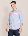 U.S. Polo Assn. Signature Engineered Stripe Oxford Shirt