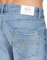 Flying Machine Mid Rise Stone Wash Jeans