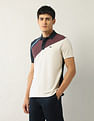 Arrow Sport Colourblocked Regular Fit Polo Shirt