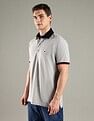 Tommy Hilfiger Solid Regular Fit Cotton Polo T-Shirt