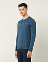 Arrow Sport Regular Fit Typography Sweatshirt