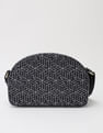Tommy Hilfiger Logo Blue Pu Sling Bag