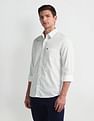Arrow Sport Geometric Print Manhattan Slim Shirt